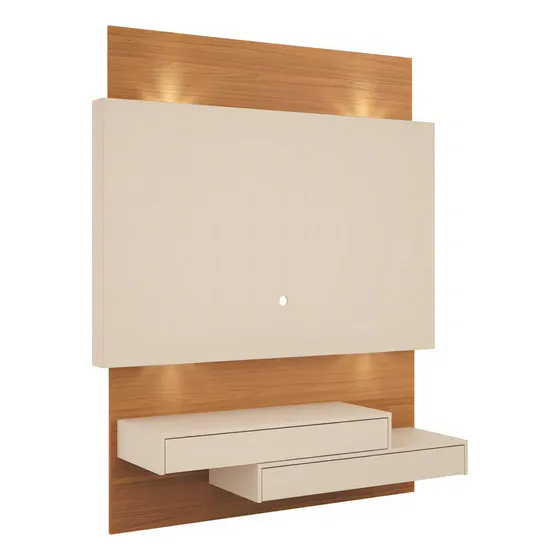 Painel Tv Até 55 Polegadas 2 Gavetas Led Tb120l Dalla Costa