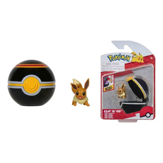 Figura Muñeco Pokemon Set Pokeball Eevee Anime Juguete
