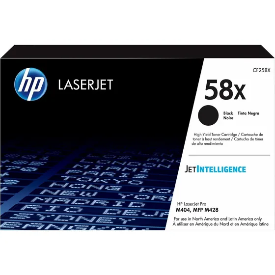 Tóner Hp 58x Negro Laserjet Original(cf258x)