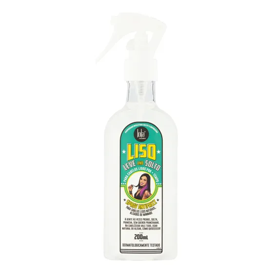 Spray Antifrizz Liso, Leve and Solto De 200ml Lola Cosmetics