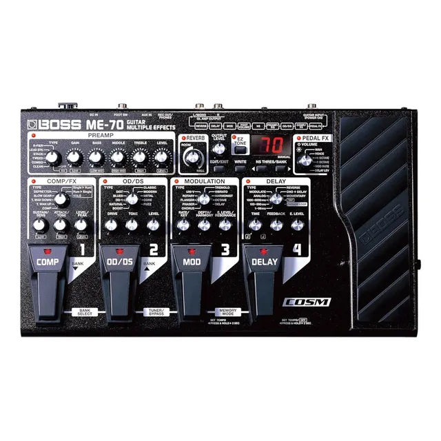 Me 70 Multi Effects Pedal Para Guitarra