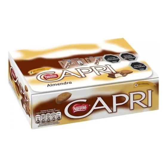 Chocolate Capri Almendra