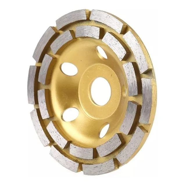 Disco Doble Carril Segmentado 4-1/2'' Para Concreto- F L C.