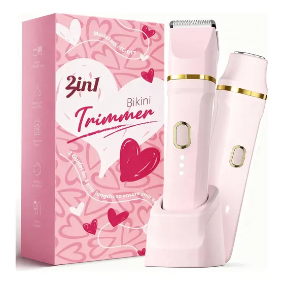 Depiladora Facial 3 En 1 Rasuradora Electrica Mujer, Depiladora Electrica Mujer,afeitadora Corporal Para Mujer,para Bikini Axilas Facial Brazos