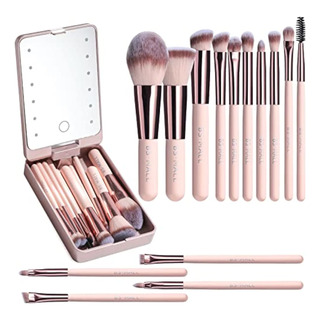 Set De Brochas De Maquillaje En Polvo Para Viajes Bs-mall Set De Brochas De Maquillaje En Polvo Para Viajes Bs-mall