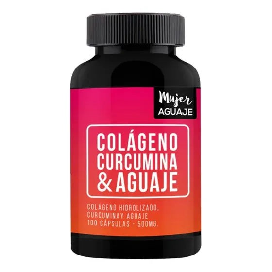 Colágeno, Curcumina Y Aguaje 500 Mg Mujer Aguaje | Cuotas sin interés