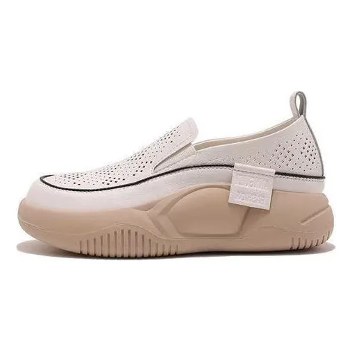 Zapatos De Mujer Retro De Cuero Suave De Malla Transparente