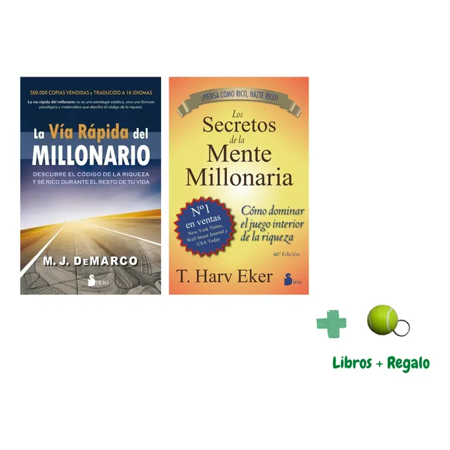 Via Rapida Millonario + Secretos Mente - 2 Libros