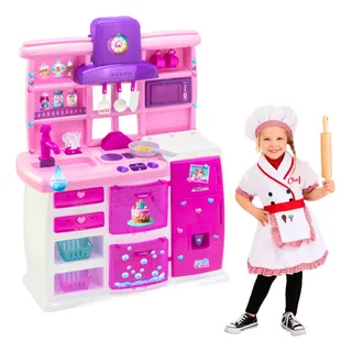 Brinquedo Menina Infantil Cozinha Faz De Conta Magic Toys Brinquedo Menina Infantil Cozinha Faz De Conta Magic Toys