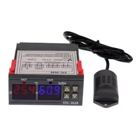 Termostato Controlador Temperatura Humedad 110-220v Stc3028 