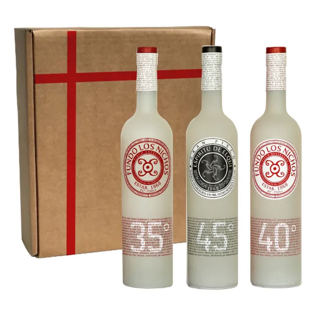 3 Pisco Tripack Elqui Collection