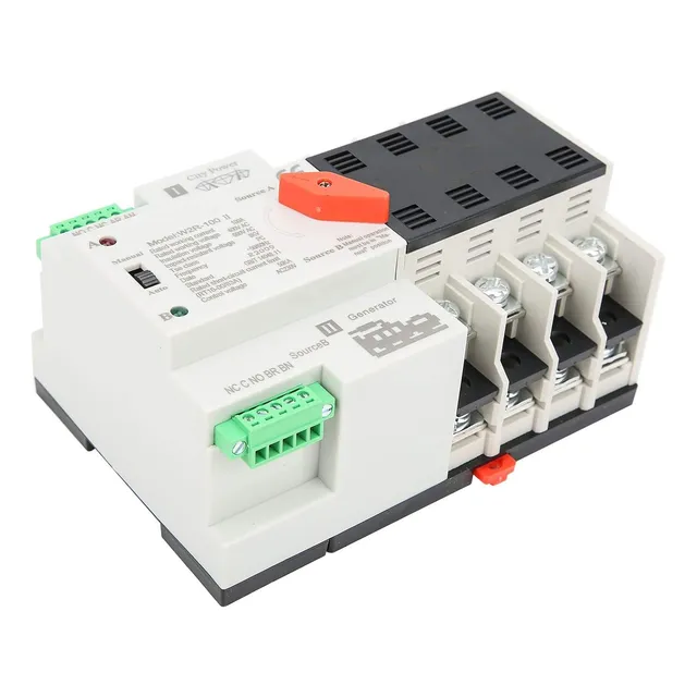 Ats Transferencia 100a Automática 4 Polos/ 220v