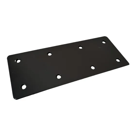 12 Soportes Placa P/ Unión De Tirante Viga 67x166mm Madera