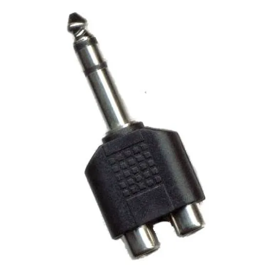 Ficha Plug Artekit St 6.5 2 Jack Rca