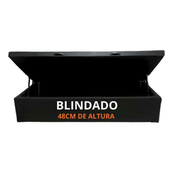 Cama Box Baú Solteiro Padrão - Super Reforçado 