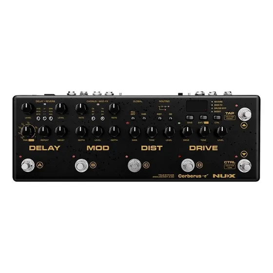 Pedal de efeito NUX Cerberus NME-3 preto