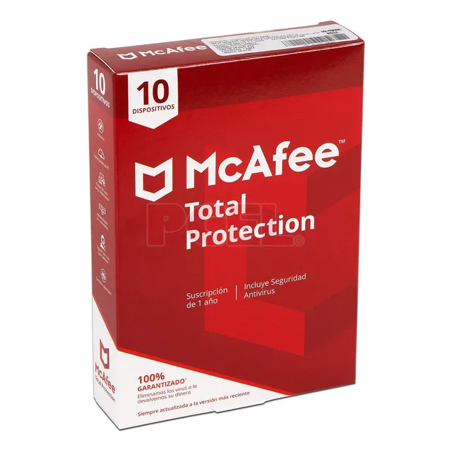 Antivirus Total Protection 10 Dispositivos 1 Año