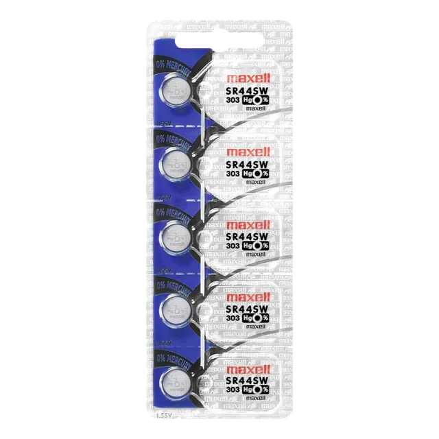 Pilas Sr44sw /303 Oxido De Plata Maxell