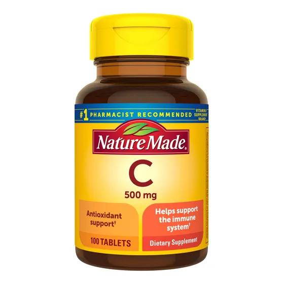 Suplemento De Vitamina C Nature Made 500 Mg 100 Tabletas