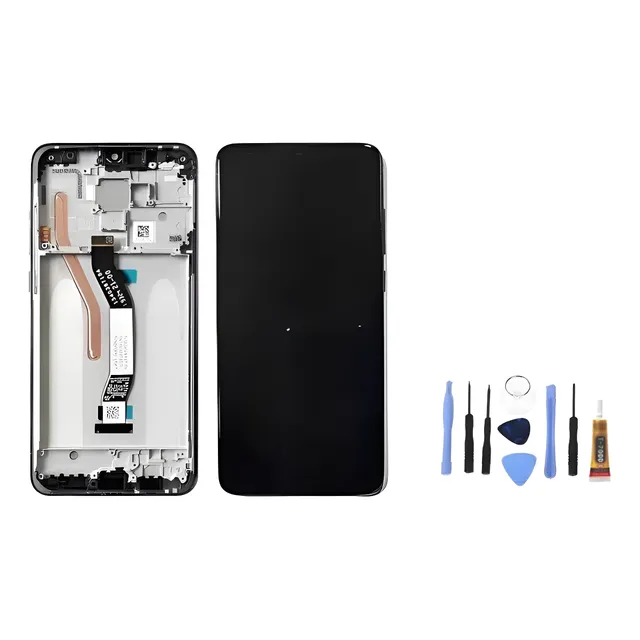 Tela Frontal Para Redmi Note 8 Pro C/aro Vivid + Chave Cola