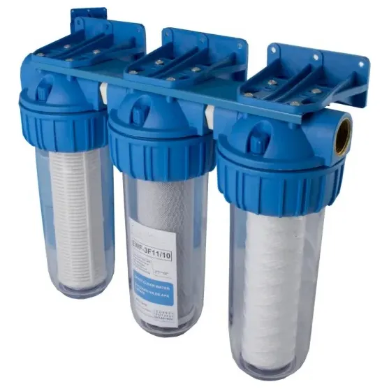 Filtro De Agua Triple Antisarro Ablandador 10 X 2.5