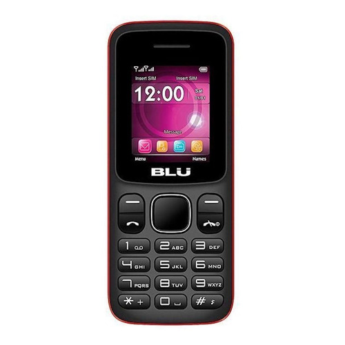 BLU Z4 Dual SIM 32 MB negro/rojo 32 MB RAM