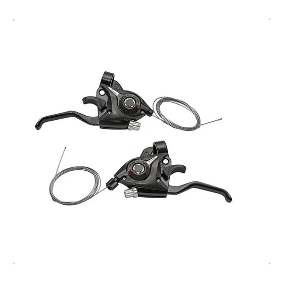 Alavanca Passador Trocador 21v Tipo Shimano Manete Alumínio