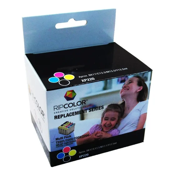 Multipack De 4 Cartuchos Compatibles Epson 2201 G P