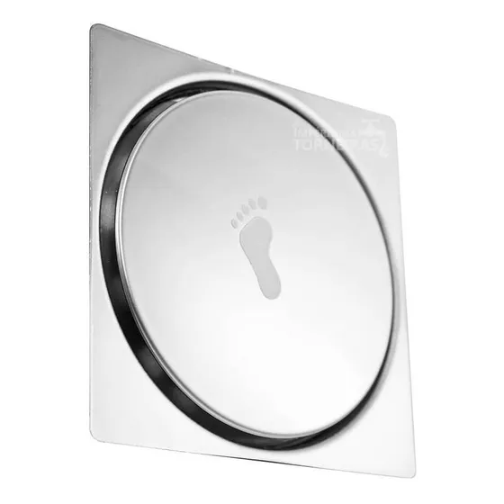 Ralo Click 15x15 Cm Quadrado 150mm 6 Polegadas Popup Clique