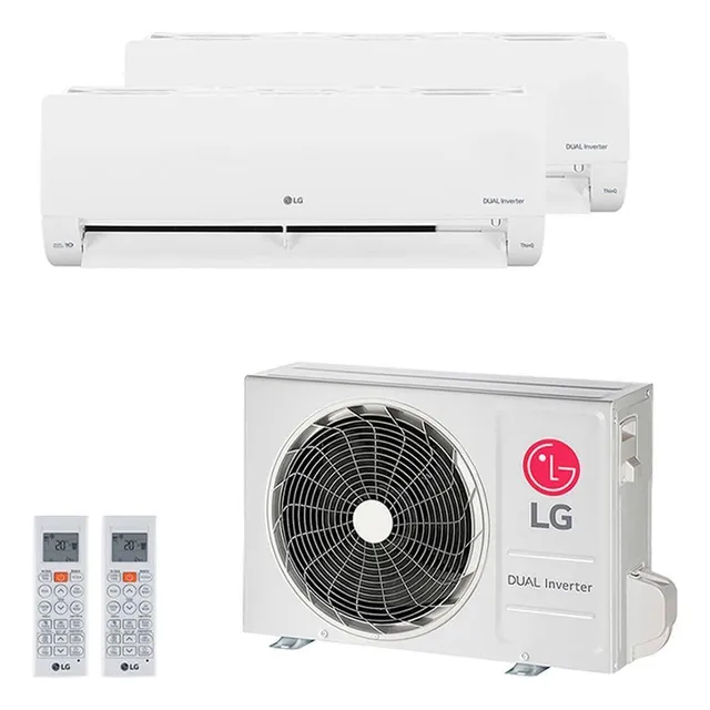 Ar Condicionado Bi Split LG 16.000btus(9.000+12.000) F 220v