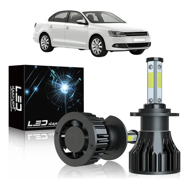 Kit Focos Led H7 Volkswagen Jetta A6 Clásico Vento 18000lums