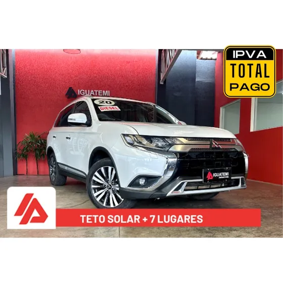 Mitsubishi Outlander 2.2 Mivec Di-d Diesel Hpe-s Awd Automático