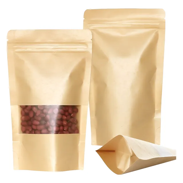 Bolsa Doypack Kraft 12x20cm (125grs) 50und