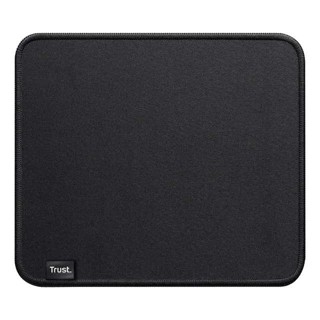 Mouse Pad Trust Boye Eco Black 24744 210x250x3mm Color Negro Diseño Impreso Liso