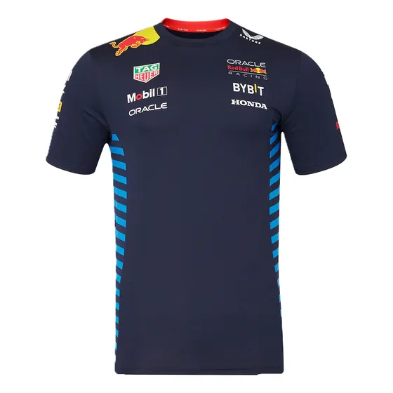 Polera Oracle Redbull Racing Oficial Formula 1 2024 Azul