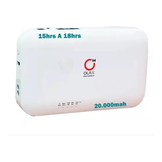 Ups Mini Router Wifi Modem Fibra Antena 20000 Mah 24watt