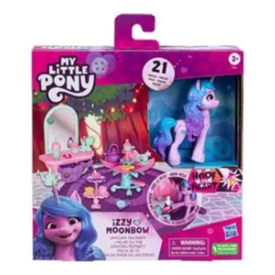 Playset My Little Pony Fiesta De Te - Hasbro F6112 Color Variado