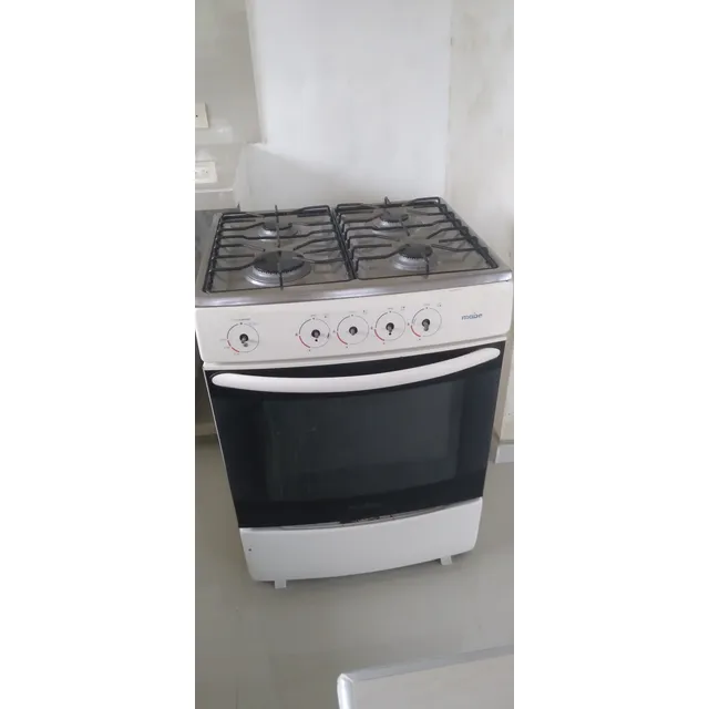 Cocina Mabe 4 Hornillas A Gas Con Visor De Horno