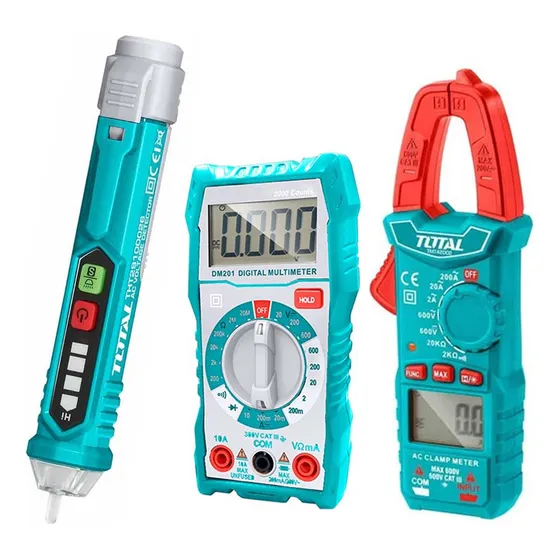 Kit Medidor De Corriente Digital Probador-tester -pinza