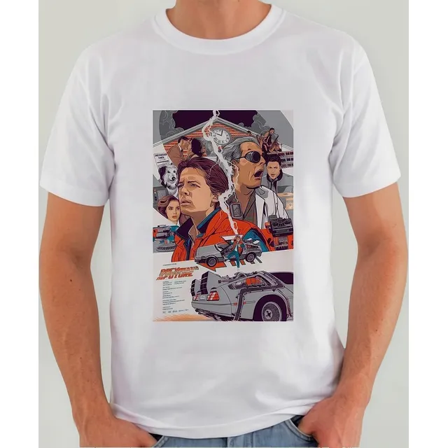Camiseta De Volta Para O Futuro Back To The Future Poster