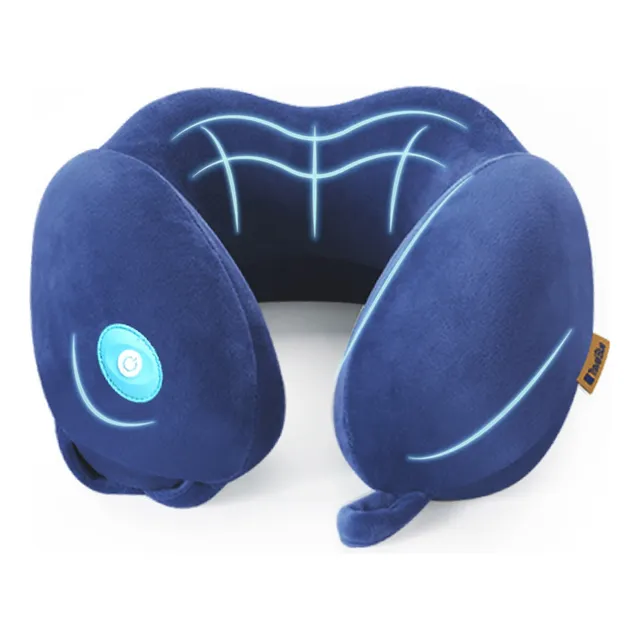 Almohada Ergonometrica Viaje Masajeador Para Cuello Suave 