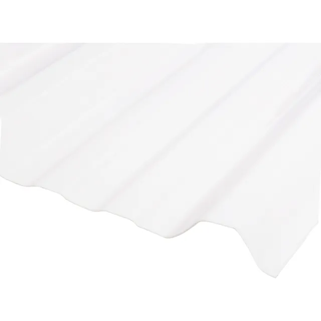 Chapas Transparentes Policarbonato Trapezoidal 0,8mm X 3mts