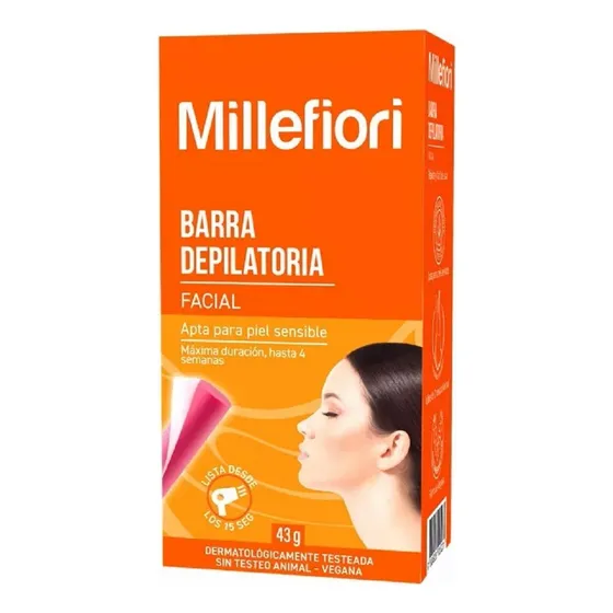 Barra Depilatoria Facial Piel Sensible Millefiori