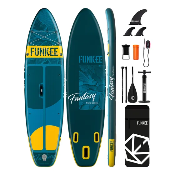 Tabla Sup Stand Up Paddle Funkee 11,6  Inflable Color Azul