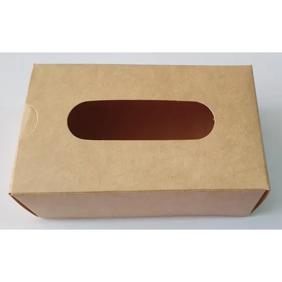 100 Cajas De Cartón Kraft Para Tarjetas Presentación 