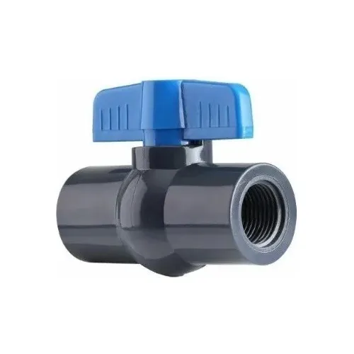 Valvula Bola Pvc Agua Fria Blanca Rosca 2puLG Tubrica