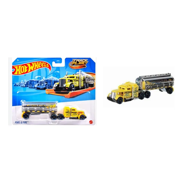 Hot Wheels Trailer Track Flet Cisterna Combustible
