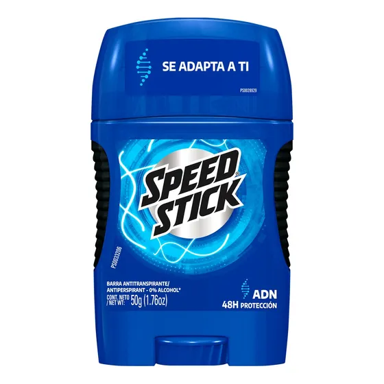 Desodorante en barra Men Speed Stick Adn fragancia Aloe vera 50g
