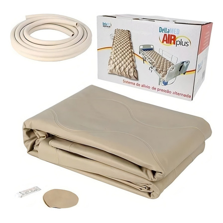 Colchão Pneumático Para Tratamento De Escaras Até 135 Kg Air Plus Dellamed 110v Colchão Pneumático Para Tratamento De Escaras Até 135 Kg Air Plus Dellamed 110v