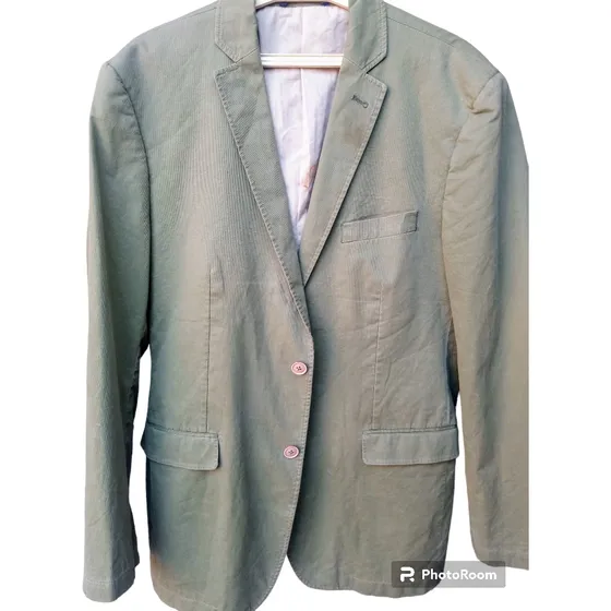Saco, Bleizer, Chaqueta Caballero Usado Talla L Spirit Verde